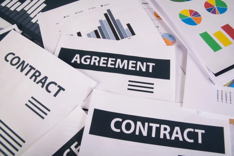 Types of contracts documents and agreements for business use.